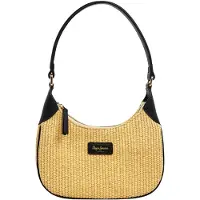 Pepe Jeans für Damen. PL0300176 Trish Tasche beige, schwarz (OSFA), Lässig, Polyurethan