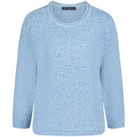Betty Barclay Strickpullover mit 3/4 Arm in Powder Blue | Gr.: 46
