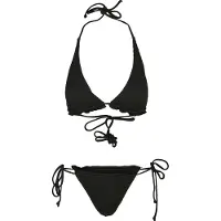 Urban Classics Bügel-Bikini "Damen Ladies Rib Babylock Triangle Bikini"