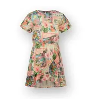 Vingino Sommerkleid Ohne Taschen mit Allover-Muster und Rüschen