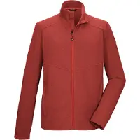 Killtec Strickjacke "KOS 68 MN FLX JCKT" Sportive Powerstretchjacke mit Kinnschutz und Taschen