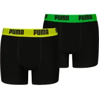 Puma Boxershorts "BOYS EVERYDAY BASIC BOXERS 2P" 2er Pack, Boys, mit Logobund, elastisch