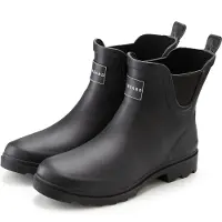 Elbsand Gummistiefelette Boots, Gummistiefel, Schlupfstiefel schwarz Größe 35