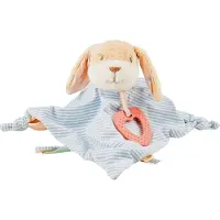 Sterntaler Schmusetuch "Hase HanniM" mit Beißring aus Silikon
