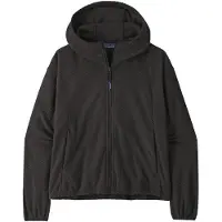 Patagonia Sweatjacke Textured Fleece Hoody Damen Black-S