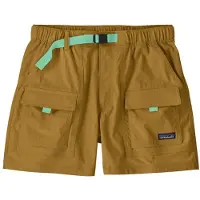 Patagonia Kurze Hose Outdoor Everyday Shorts Damen Bobcat Brown-XL