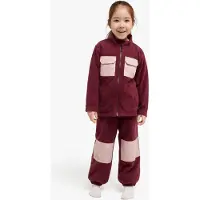 Nordbjørn Amhult Fleece-Set, Weinrot, 98-104