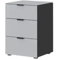 Sconto Nachttisch Dreamer ¦ grau ¦ Maße (cm): B: 45 H: 65 T: 43.0
