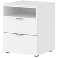 Sconto Nachtkommode Dreamer ¦ weiß ¦ Maße (cm): B: 45 H: 55 T: 43.0