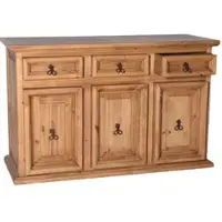 MiaMöbel Mexico Sideboard Massivholz Pinie Mexiko Möbel Mexikanisch