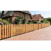 Meingartenversand.de Doppeltor Holz Lausanne 300 x 150 cm – Gartentor aus naturbelassener Douglasie – Lattenzaun Tor für Grundstücke und Garten