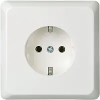 ELSO Renovierung Schuko Voll 515014 reinweiss Schraubklemmen