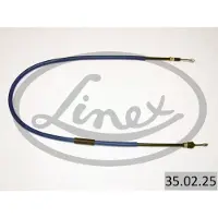 Linex Handbremsseil 35.02.25 Rechts für RENAULT MODUS / GRAND MODUS (F/JP0) 1370/1262mm