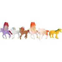 Hippo Einhorn-Spielfigur in Farbe, 9 cm