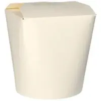 Papstar 50 Pastaboxen, Pappe weiss