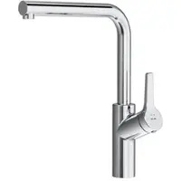 Am.pm Wasserhahn Küche drehbar Küchenarmatur Edelstahl Spültischarmatur Hochdruck Armatur Mischbatterie Küche gebürstet FXB05000 X-Joy S, Chrom