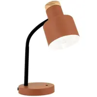 Orion Schreibtischlampe Gili, rot, für Wohn- / Esszimmer, Metall, Modern, Tischlampe