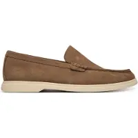 HUGO BOSS Loafer aus Veloursleder mit geprägtem Logo Grösse 41