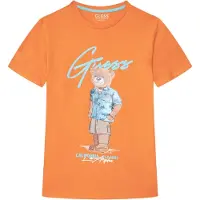 GUESS T-Shirt L6GI09 K8HM4 Orange Regular Fit 170
