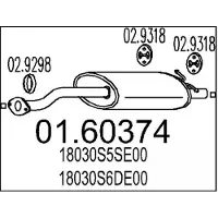 MTS Endschalldämpfer 01.60374