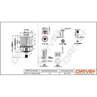 Dr!ve+ Kraftstofffilter DP1110.13.0165