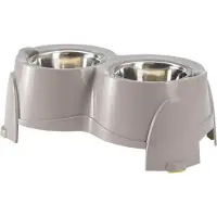 Savic Ergo Feeder Hundebar - 2 x 0,85 l, Ø 15,5 cm, Höhe 18,5 cm