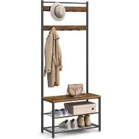 Vasagle Industriestil Garderobe & Schuhablage B34HSR41BX