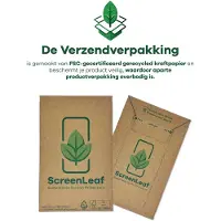 ScreenLeaf Schutzfolie nachhaltiger Displayschutz Displayschutzfolie Folie Klar Transparent