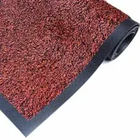 M&A Matting Baumwollmatte Bartex Schmutzfangmatte mit Baumwolle, rot 745366085150 , Maße (B x L): 60 x 85 cm