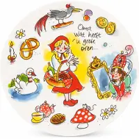 Blond Amsterdam Teller Efteling Rotkäppchen in Bunt - 18cm | Gr.: onesize