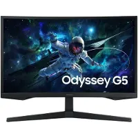 Samsung Odyssey G55C Curved Gaming Monitor, 27 Zoll WQHD 165Hz