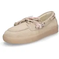 GIO+ Damen Mokassins Moka - Beige - Größe 41