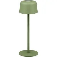 Goobay Kabellose LED-Tischleuchte, Größe S, 25 cm, grün