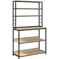 vidaXL Küchenregal Sonoma-Eiche 100 x 40 x 168 cm Holzwerkstoff