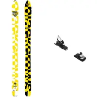 Black Crows - Ski Set inkl. Bdg. - Freeride-Skier &ndash; Unisex &ndash; Vena Cor 2027 &ndash; &ndash; 2027 - Pack Vena Cor 2027 - Gelb
