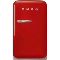 Smeg FAB5RRD5 Freistehendes KÃ1/4hlgerät ohne Gefrierfach, 34 l Nutzinhalt KÃ1/4hlteil, 40,4 cm Breite, , 61 kWh/Jahr, 40 dB Geräuschemissionen