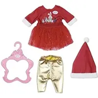 Zapf BABY born Weihnachtskleid 43cm NEU