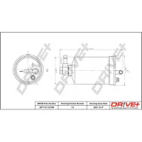 Dr!ve+ Kraftstofffilter DP1110.13.0196