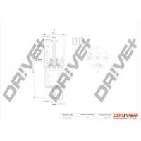 Dr!ve+ Kraftstofffilter DP1110.13.0019