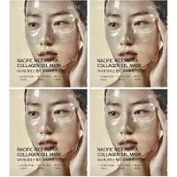 Nacific Rice Pepta Collagen Gel Face Mask Rice Peptide 4ea Set