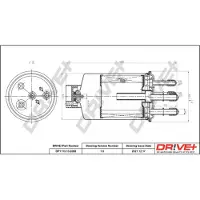 Dr!ve+ Kraftstofffilter DP1110.13.0268