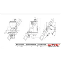 Dr!ve+ Kraftstofffilter DP1110.13.0299