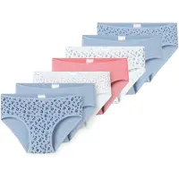 Schiesser Mädchen Slips, 7er Pack - Kids, 7PACK Single Jersey Slips, Unterhose, Basic