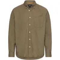 Camel active Langarmhemd mit Button-Down-Kragen
