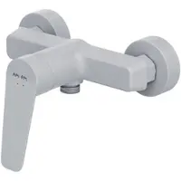 AM.PM Duscharmatur Einhebel Brausebatterie Weiss Armatur Mischbatterie Brausearmatur Brausebatterie Wasserhahn Bad Mischbatterie Dusche