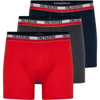 Only & Sons Trunk "ONSFITZ SOLID BLACK TRUNK 3PACK NOOS" Packung, 3 Stk.