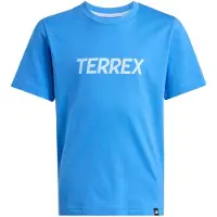 Adidas - Kid's MT Logo Tee - T-Shirt Gr 152 blau