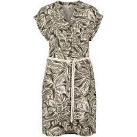 Apricot Hemdblusenkleid "Minikleid" mit Bindegürtel