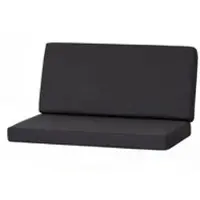 Setgarden Flat Kissen Outdoor Hollywoodschaukel Kissen 140x50x50x7cm Kissen Für 2 Sitzer Schaukel 1tlg Schwarz