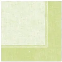 Papstar 50 Servietten "ROYAL Collection" 1/4-Falz 40 x 40 cm grün